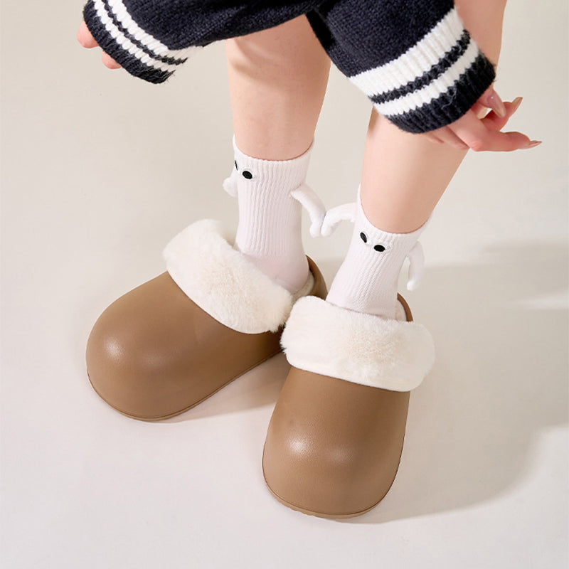 Sarah Express Plush Lined EVA Indoor House Slippers