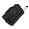 Sarah Express Multifunctional Folding Travel Trolley Bag Black