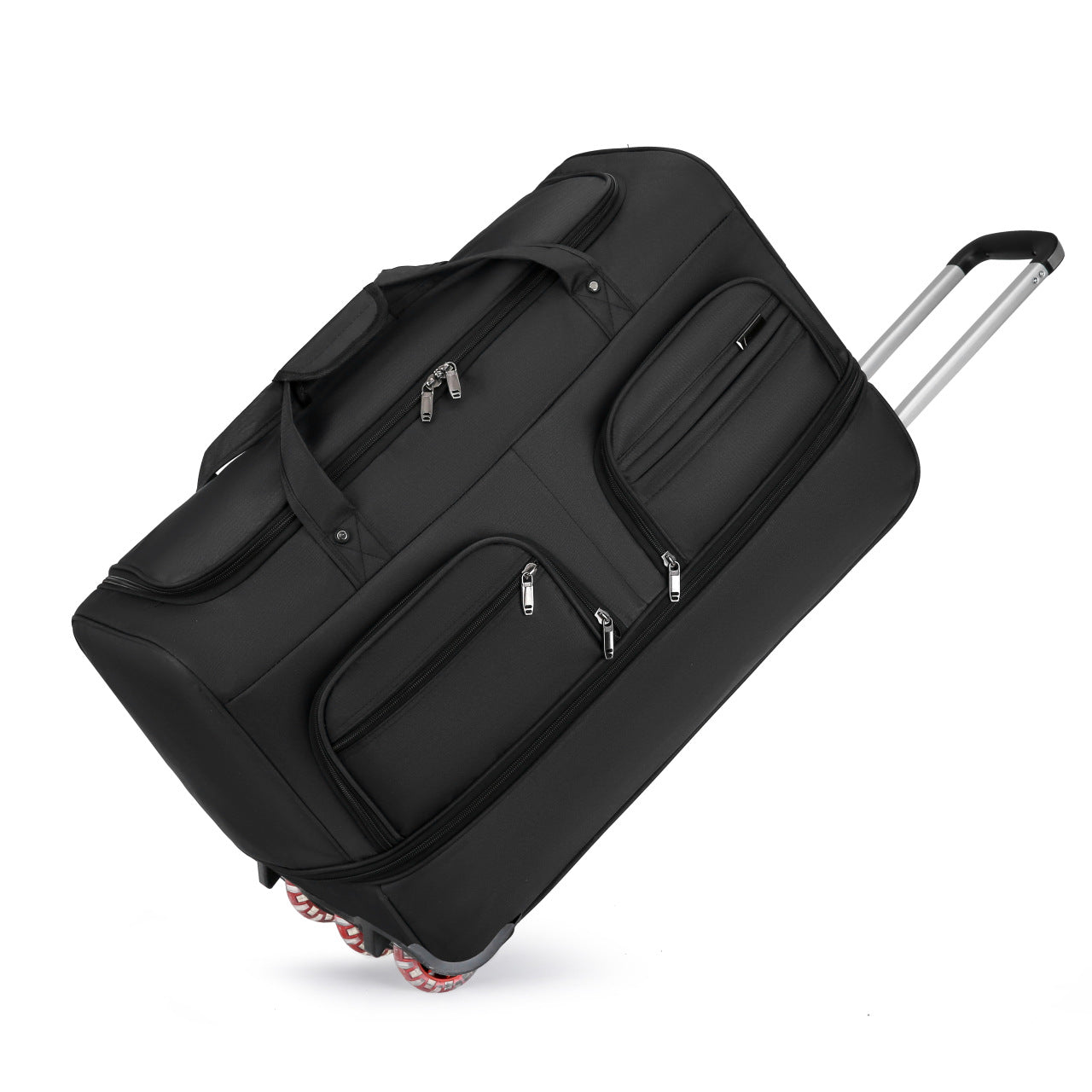 Sarah Express Multifunctional Folding Travel Trolley Bag Black