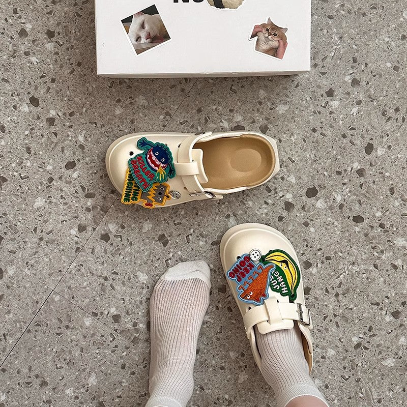 Sarah Express Casual Cartoon Closed-Toe EVA Sandals