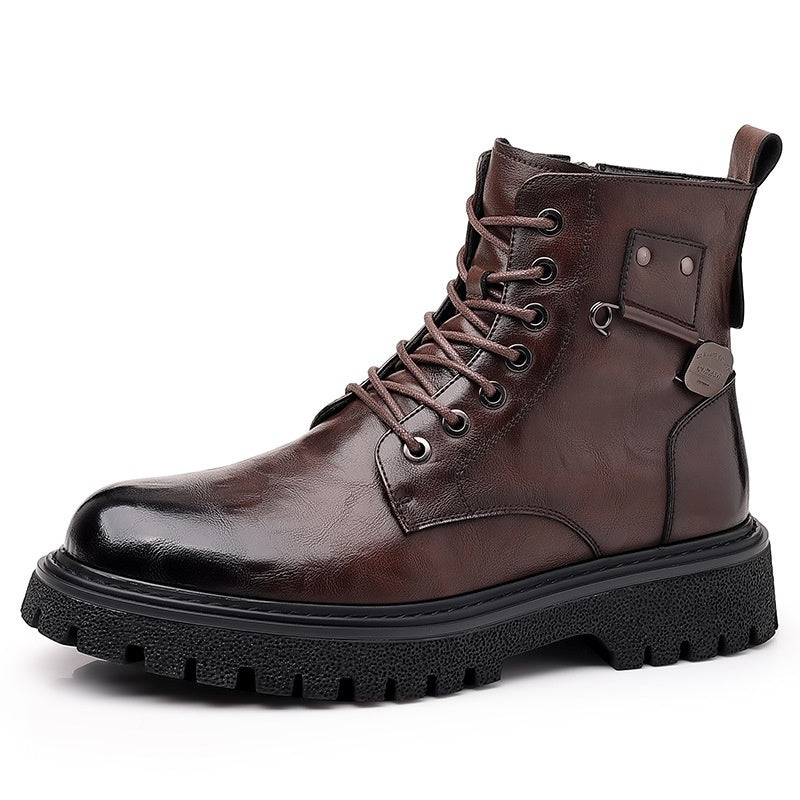 Sarah Express Men's Retro High-Top Martin Boots