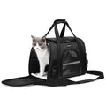 Sarah Express Foldable Portable Pet Travel Carrier Bag Black