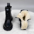 Sarah Express Women's Padded Insulated Winter Boots Black