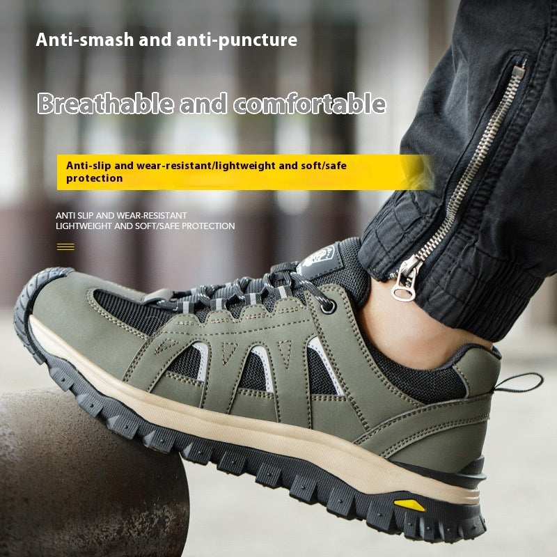 Sarah Express Protective Toe Cap Lightweight Work Sneakers