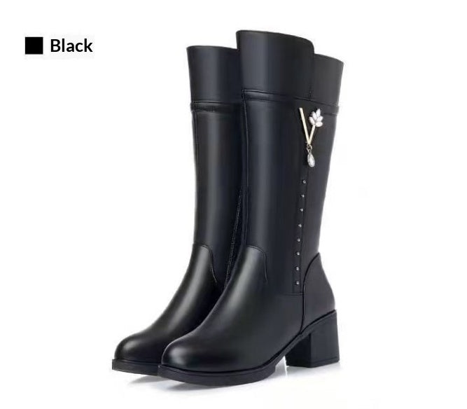 Sarah Express Fleece Lined Tall Winter Boots