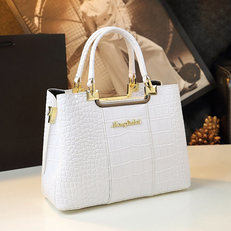 Sarah Express Structured Print Business Commuter Handbag