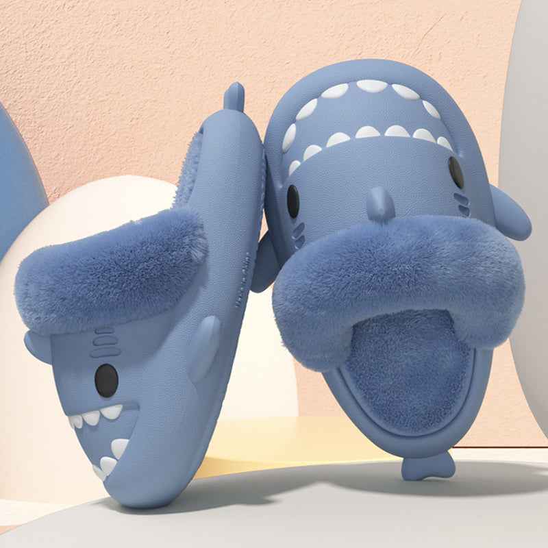 Sarah Express Unisex Shark Slippers with Detachable Lining