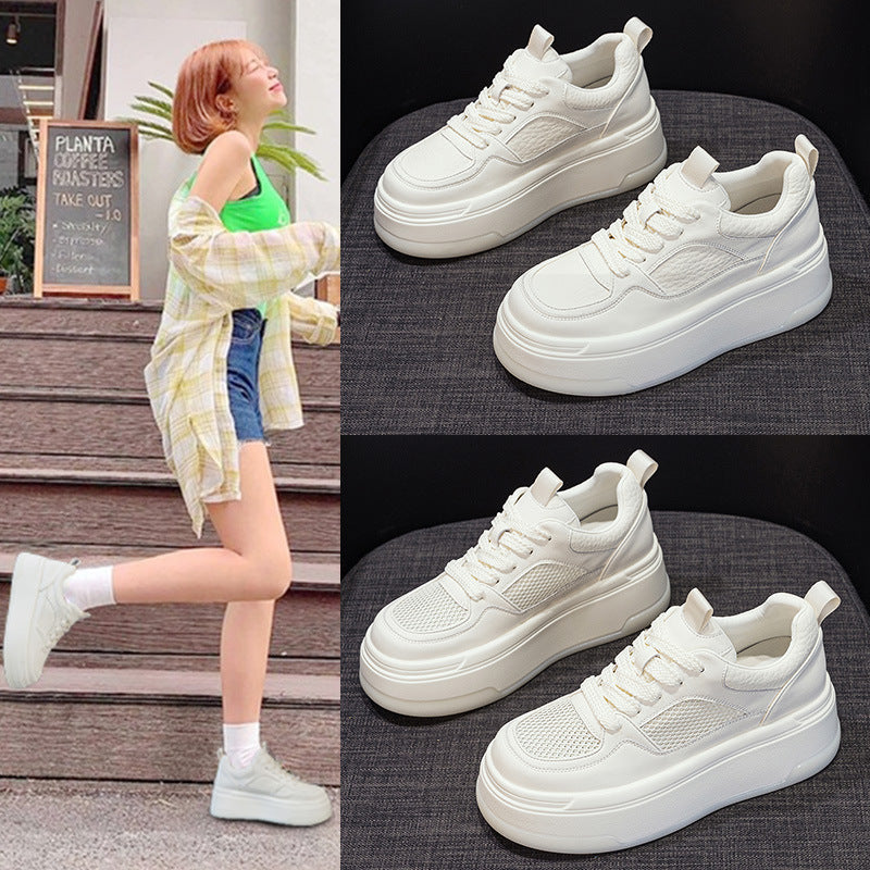 Sarah Express Women's Hidden Wedge Platform Sneakers