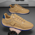 Sarah Express Men's Casual Breathable Slip-On Sneakers Khaki
