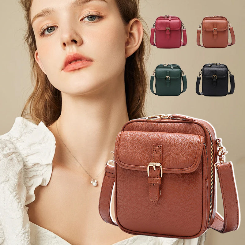 Sarah Express Unisex Retro Messenger Bag With Card Inserts