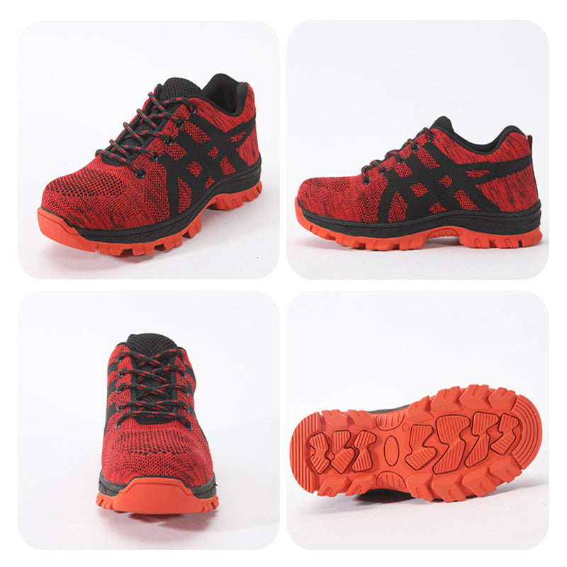 Sarah Express Steel Toe Breathable Mesh Work Sneakers