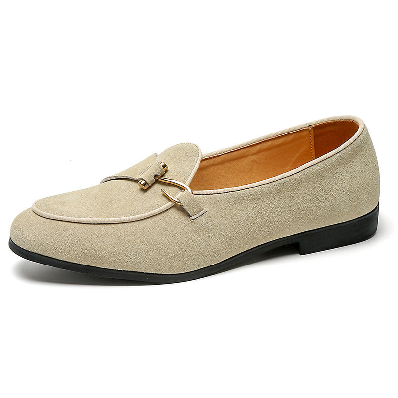 Sarah Express Men's Casual Suede Leather Loafers