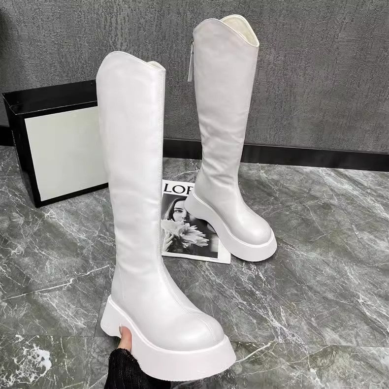 Sarah Express Chunky Sole Over the Knee Boots