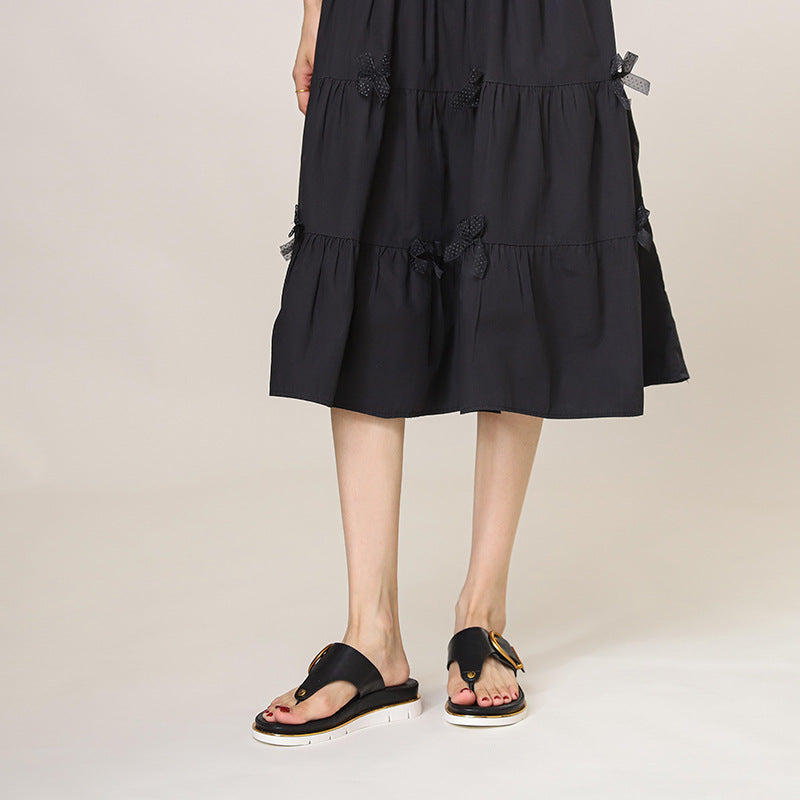 Sarah Express Roman Style Buckle Beach Flip-flops