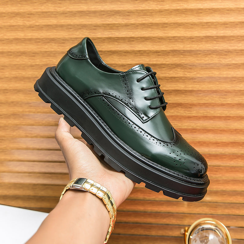 Sarah Express Men's Glossy Tassel Loafers