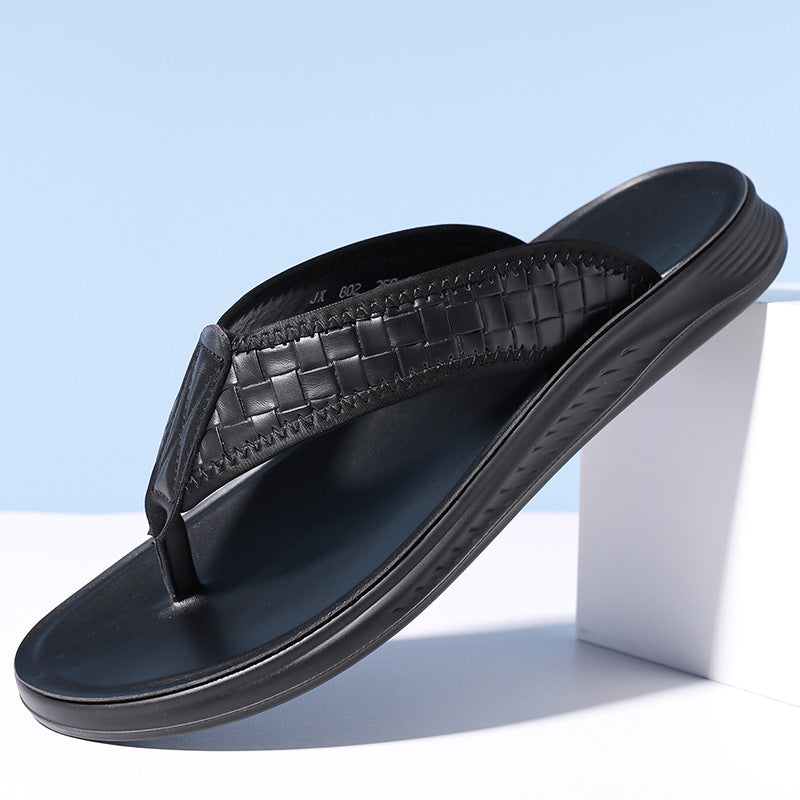 Sarah Express Men's Nonslip Beach Flip Flop Sandals