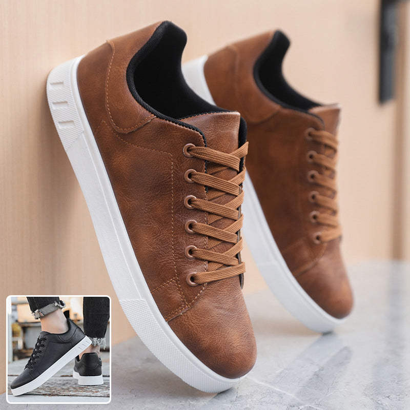 Sarah Express Men's Casual Lace-Up Flat Loafers
