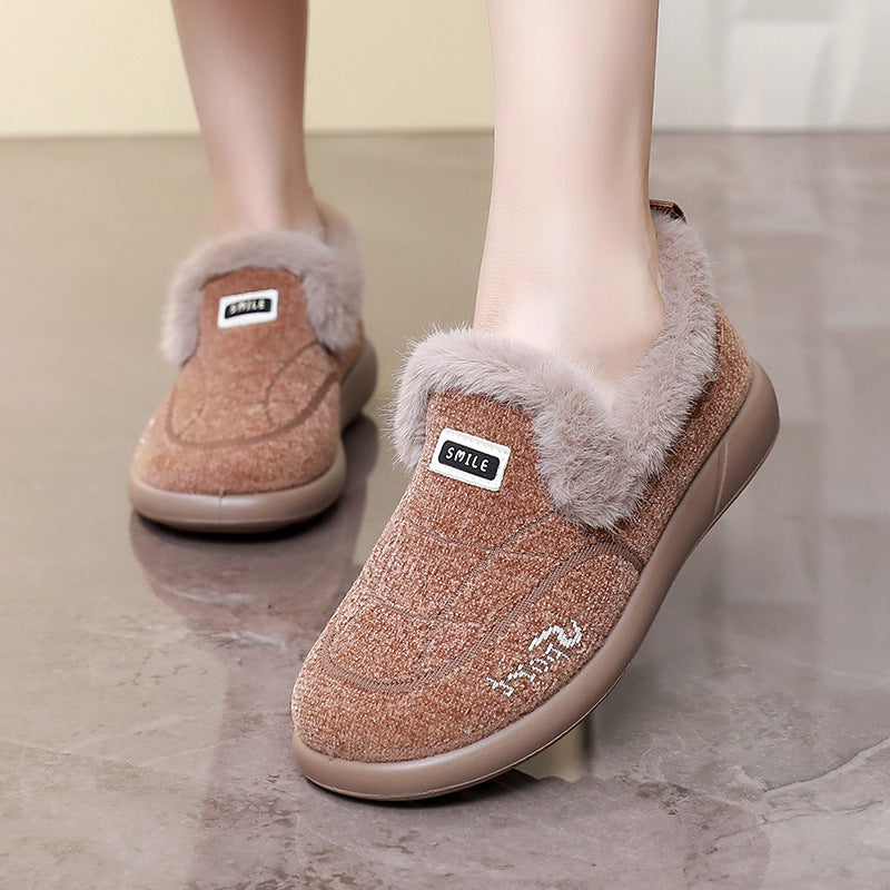 Sarah Express Women's Non-Slip Cotton Slip-On Flats