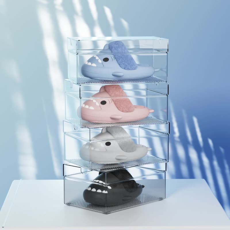 Sarah Express Unisex Shark Slippers with Detachable Lining