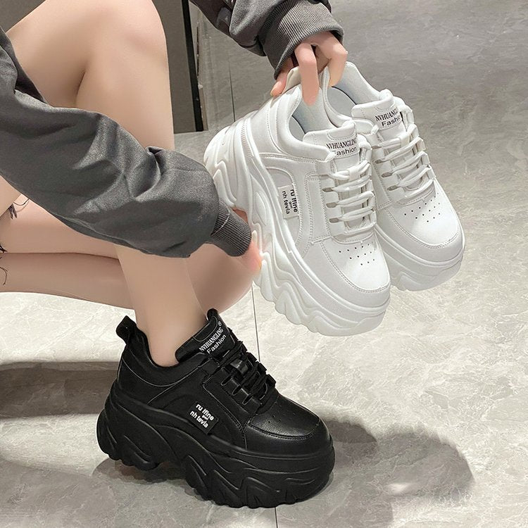 Sarah Express Women's Mesh Platform Dad Sneakers