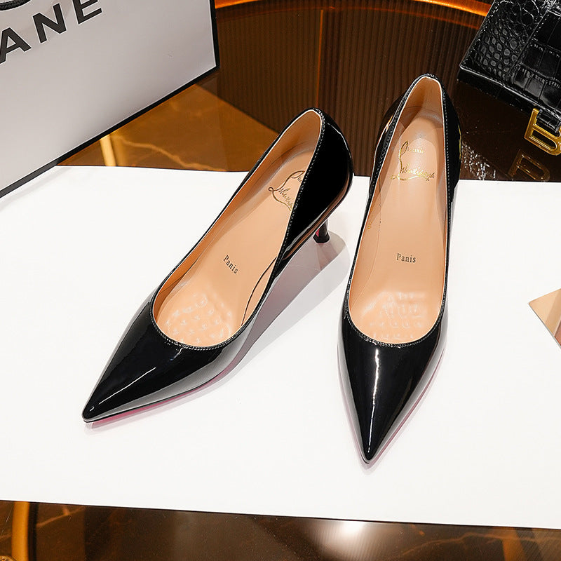 Pointed Toe Stiletto Heels – pointed toe and heel profile alternate view 6
