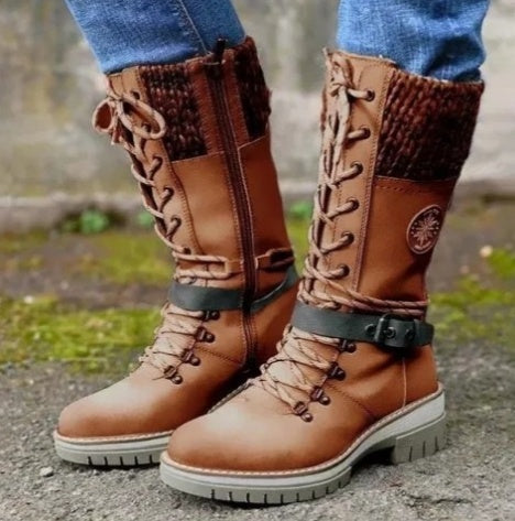 Sarah Express Lace-Up Winter Martin Boots