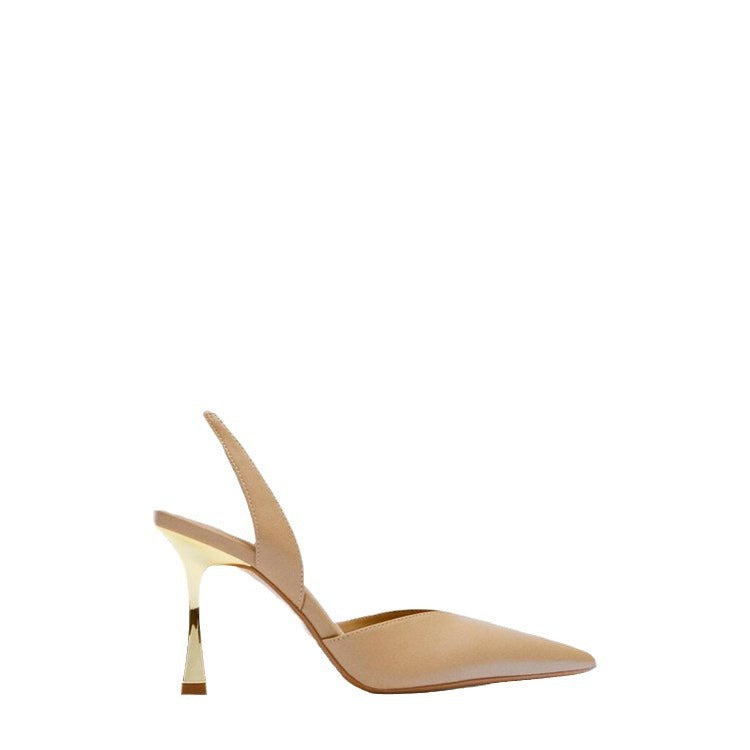 Sarah Express Pointed Toe Slingback Heels