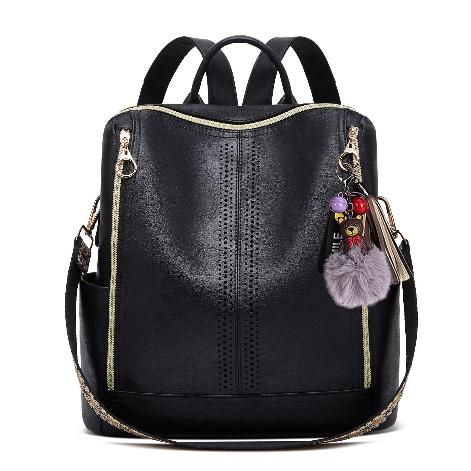 Sarah Express Casual Soft Leather Everyday Backpack