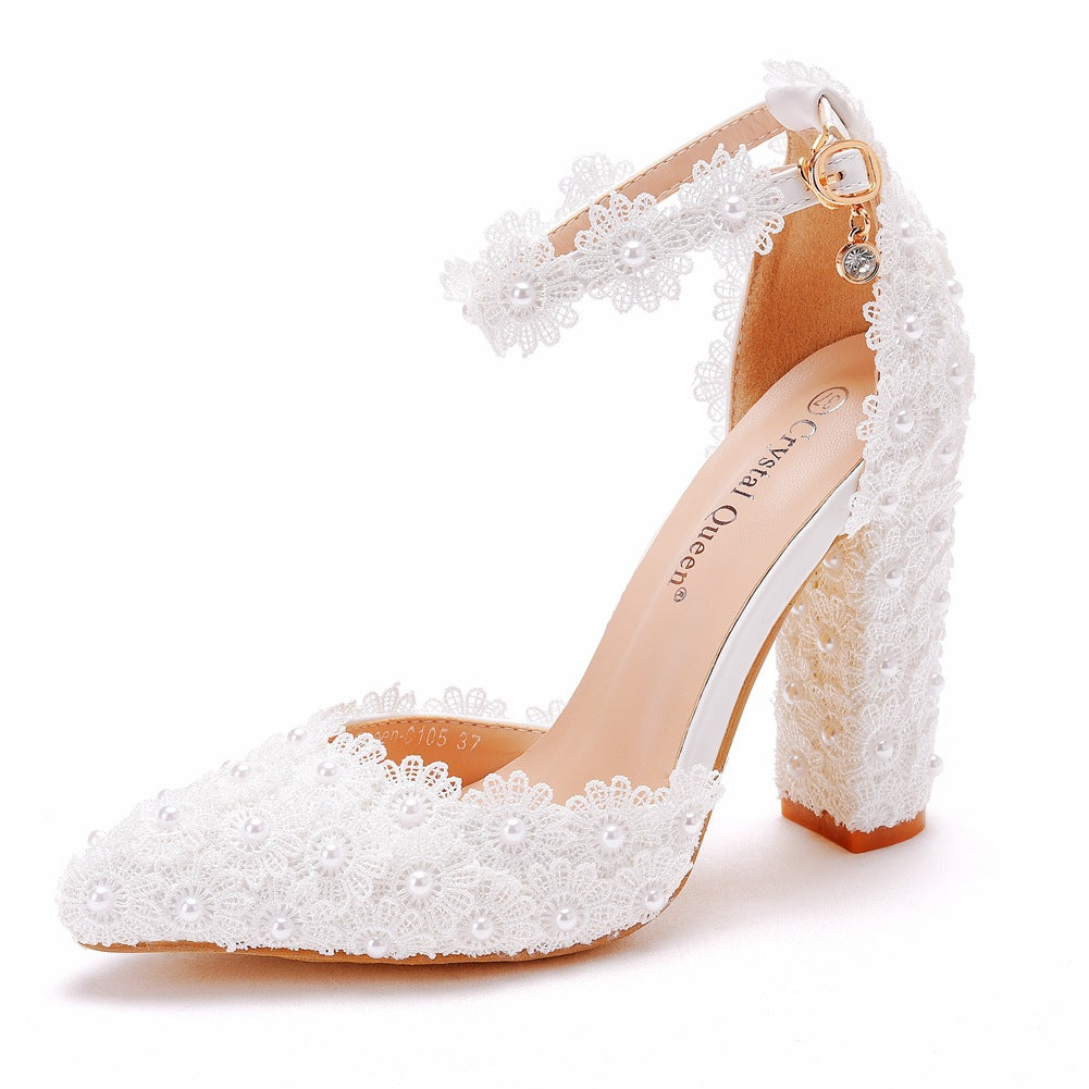 Sarah Express Rhinestone Embellished Open-Toe Stiletto Heels
