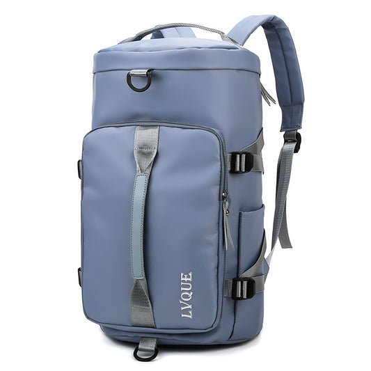 Sarah Express Waterproof Gym Fitness Bag Outdoor Travel Sport Excerise Fashion Casual Backpack Blue