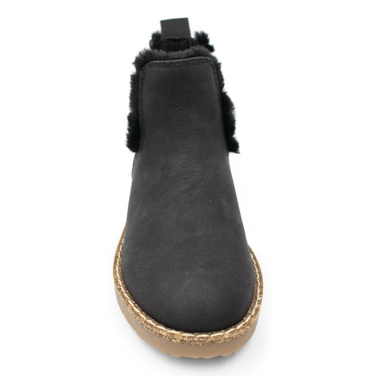 Sarah Express Women's Suede Winter Ankle Boots