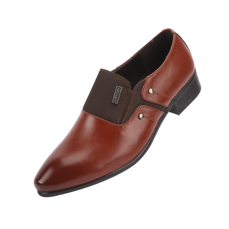 Sarah Express Men's Casual Pointed Toe Slip On Flats