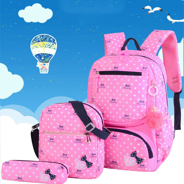 Sarah Express Polka Dot Princess School Backpack
