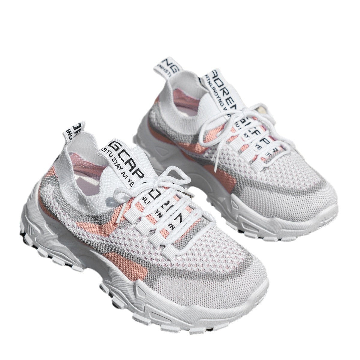 Sarah Express Casual Lightweight Color Block Sneakers