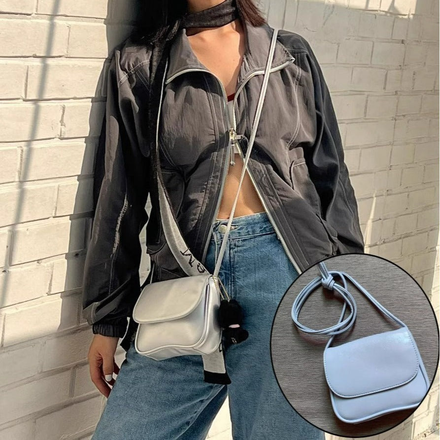 Sarah Express Retro Cookie-Shaped Crossbody Shoulder Bag