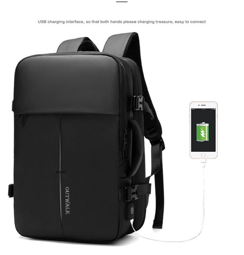 Sarah Express Multifunctional Oxford Laptop Travel Backpack