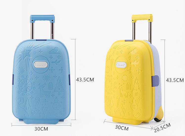 Sarah Express 16-Inch Cartoon Print Travel Suitcase