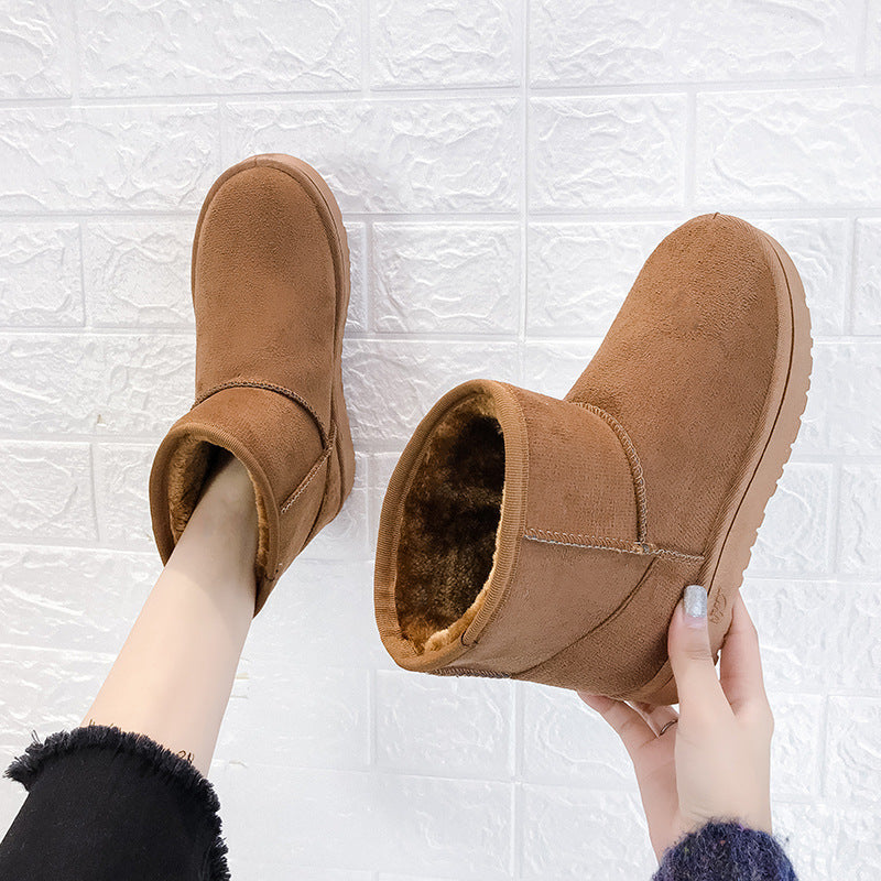 Sarah Express Faux Fur Lined Suede Winter Boots