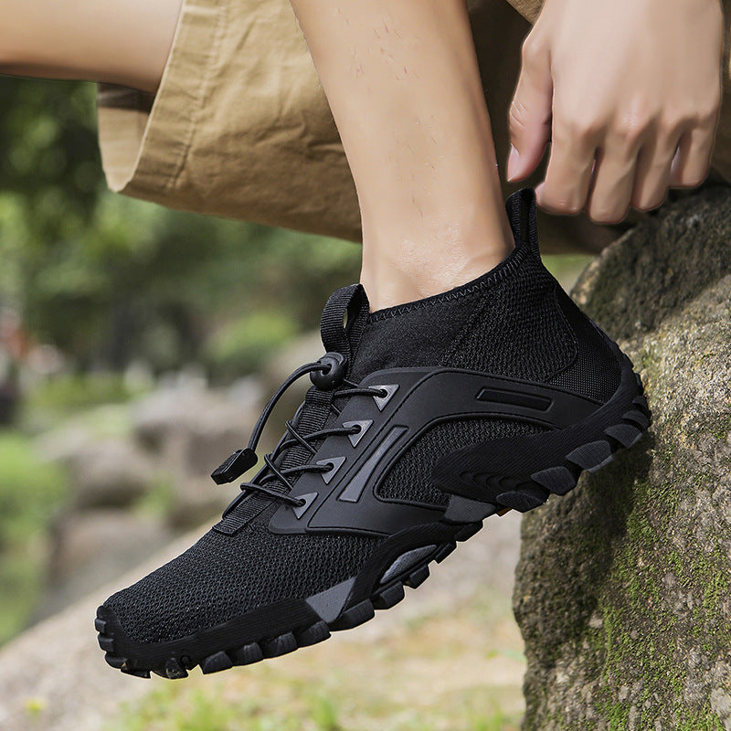 Sarah Express Men's Breathable Non-Slip Hiking Sneakers