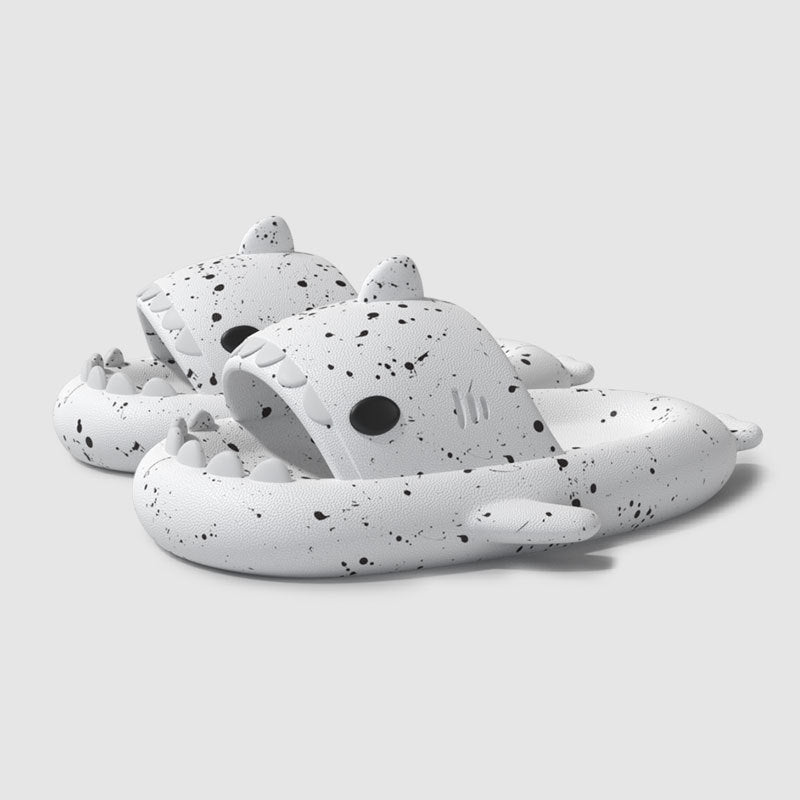 Sarah Express Shark Design EVA Casual Slippers White limited model