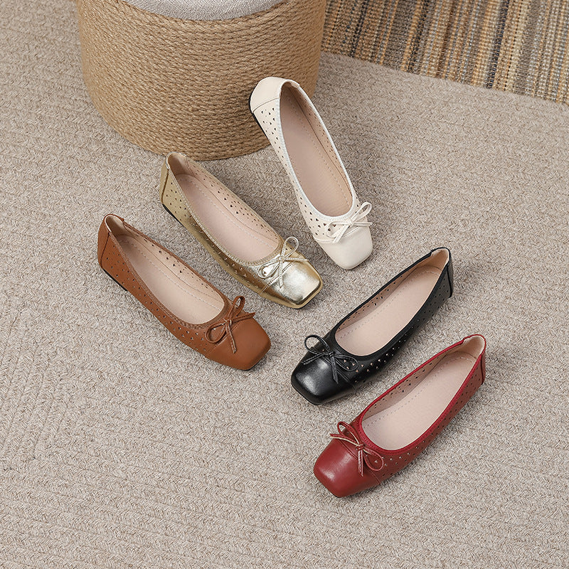 Sarah Express Women's Slip-On Flat Shoes Plus Size