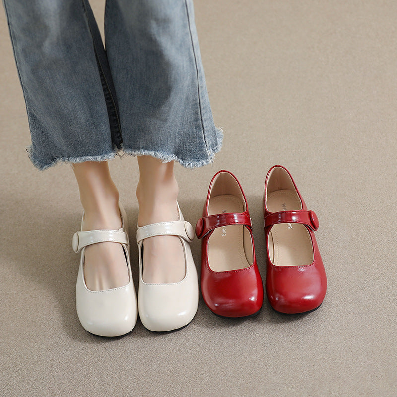Sarah Express Women's Classic Mary Jane Flat Shoes