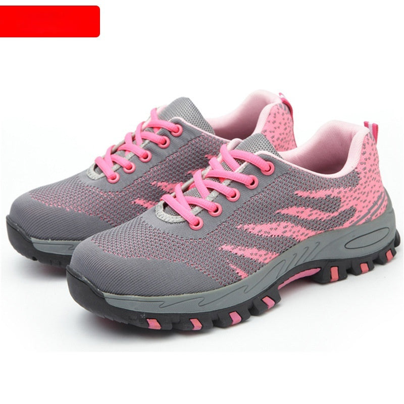 Sarah Express Women's Steel Toe Safety Work Shoes