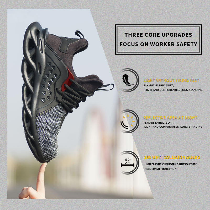 Sarah Express Indestructible Breathable Safety Sneakers