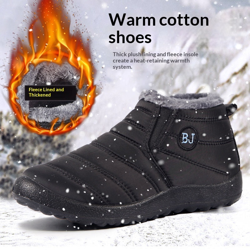 Sarah Express Warm Padded Slip-On Winter Ankle Boots