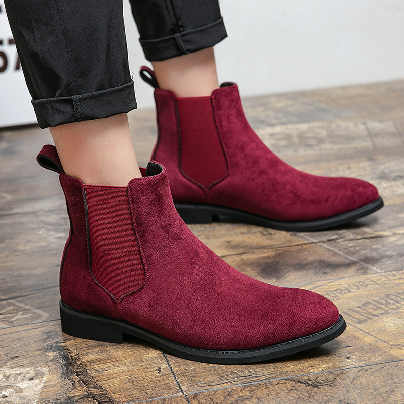 Sarah Express Pointed Toe Wedge Ankle Boots
