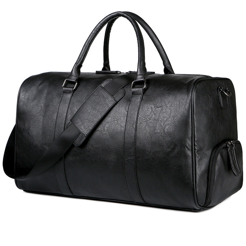 Sarah Express Large Capacity Retro Travel Handbag Black 30inch