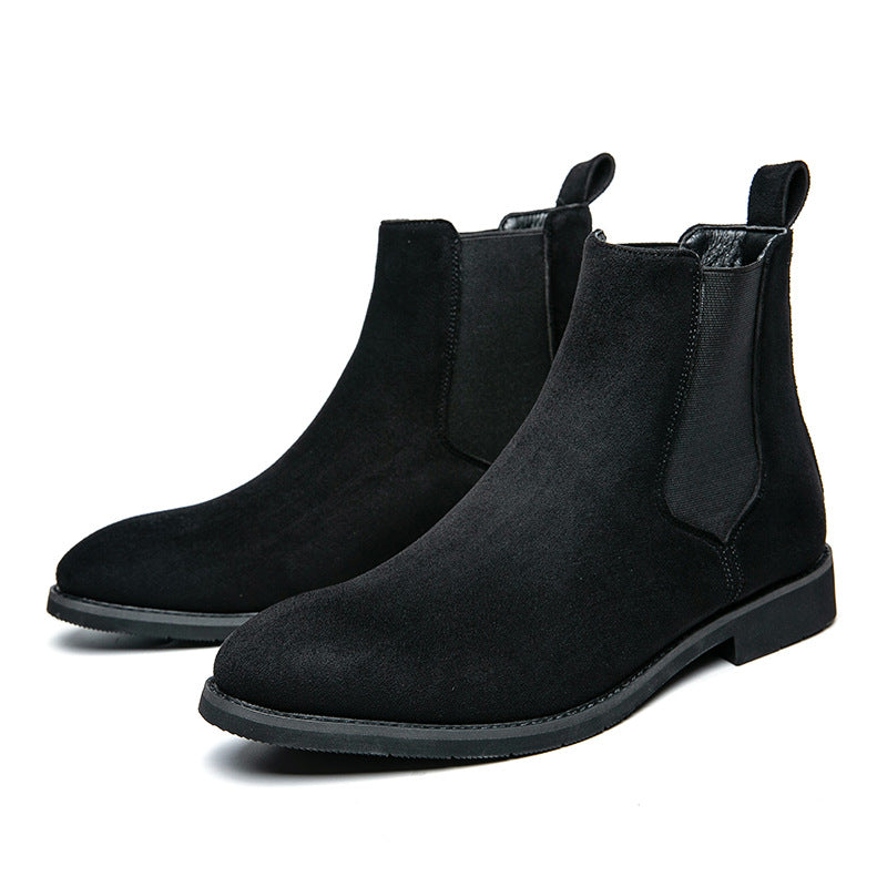 Sarah Express Pointed Toe Wedge Ankle Boots