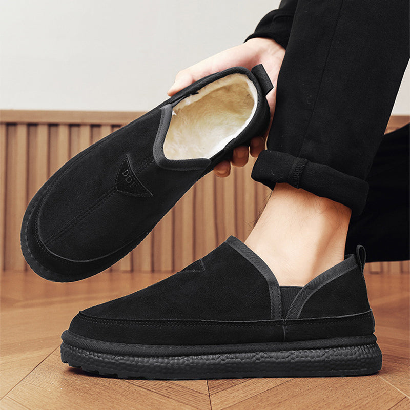 Sarah Express Suede Fleece Lined Winter Ankle Boots