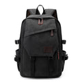 Sarah Express Retro Canvas Large Capacity Student Backpack Black